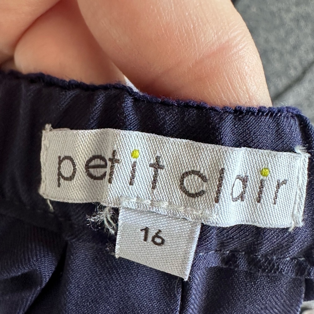 Petit Clair Navy MIDI Skirt - Picture 2 of 2